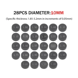 Adjustable Valve Shim Gasket Kit（可调气门垫片垫片套件）